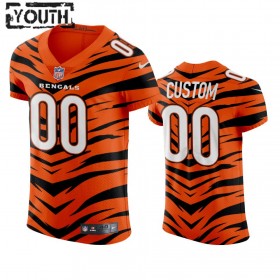 Maillot Enfant Cincinnati Bengals City Edition Personnalisé Orange